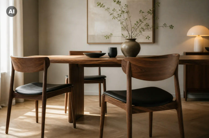 Spisebordsstole: design og håndværk